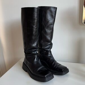 Vagabond Black Knee High Boots